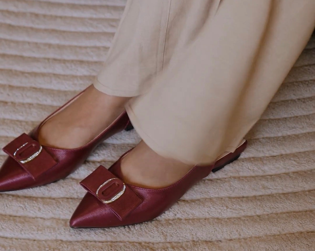 Ava - Burgundy