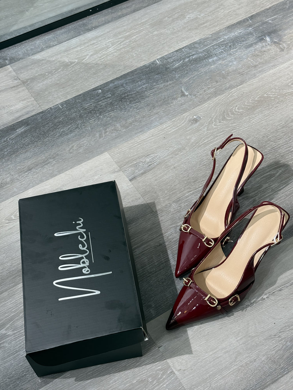 Buckle Court Heels - (BS036, BS037, BS038)