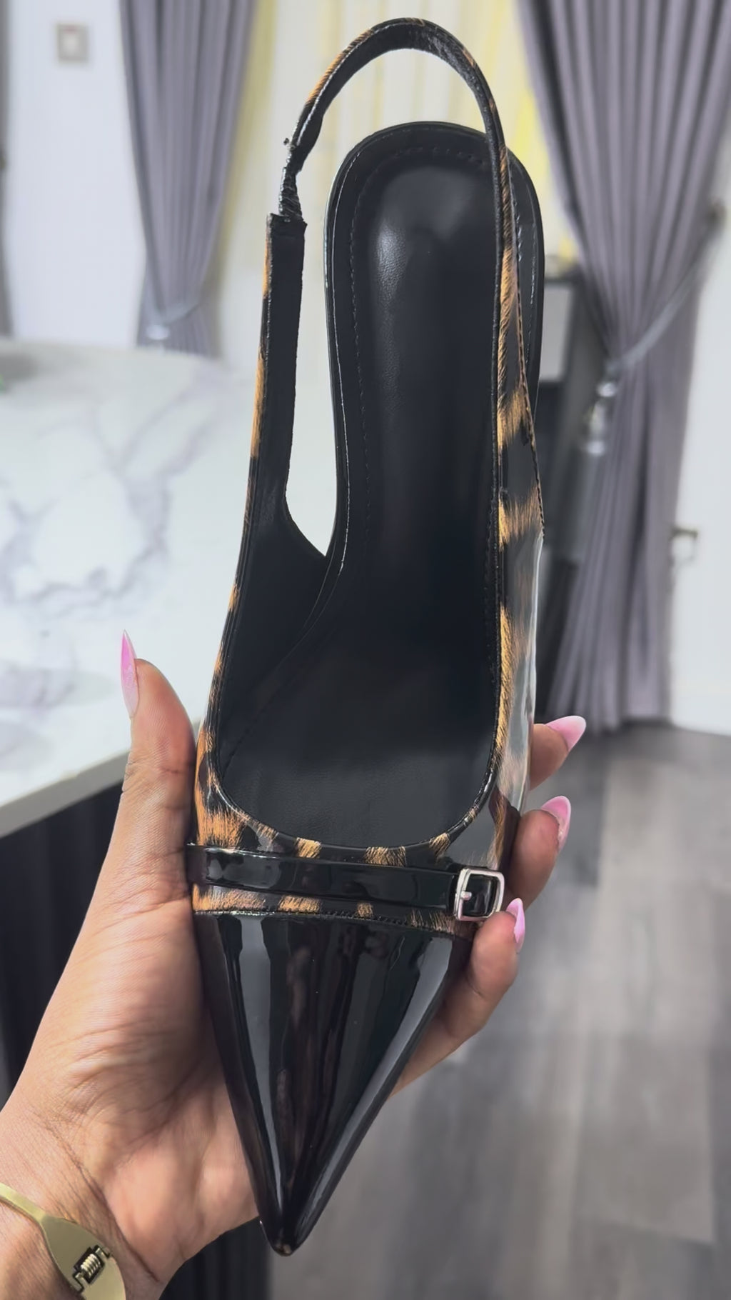 Cheetah Chic - Black (BS042)